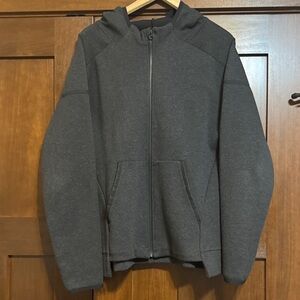 Champion dark gray full zip hoodie